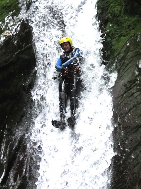 Be careful - it's a bumpy slide!