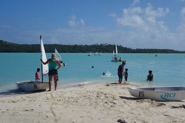 Wo geht's hier zum Segeltraining?