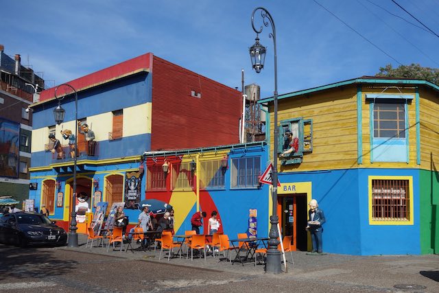 Abseits der Hauptstraßen und abends wohl nicht empfehlenswert, aber tagsüber haben wir uns in La Boca sehr wohl gefühlt.